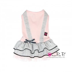 Pretty Pet Stipe Dress (Pink)  Pretty Pet Stipe Dress (Pink)